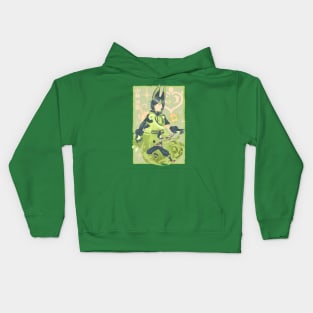 Verdant Strider Tighnari v2 Kids Hoodie